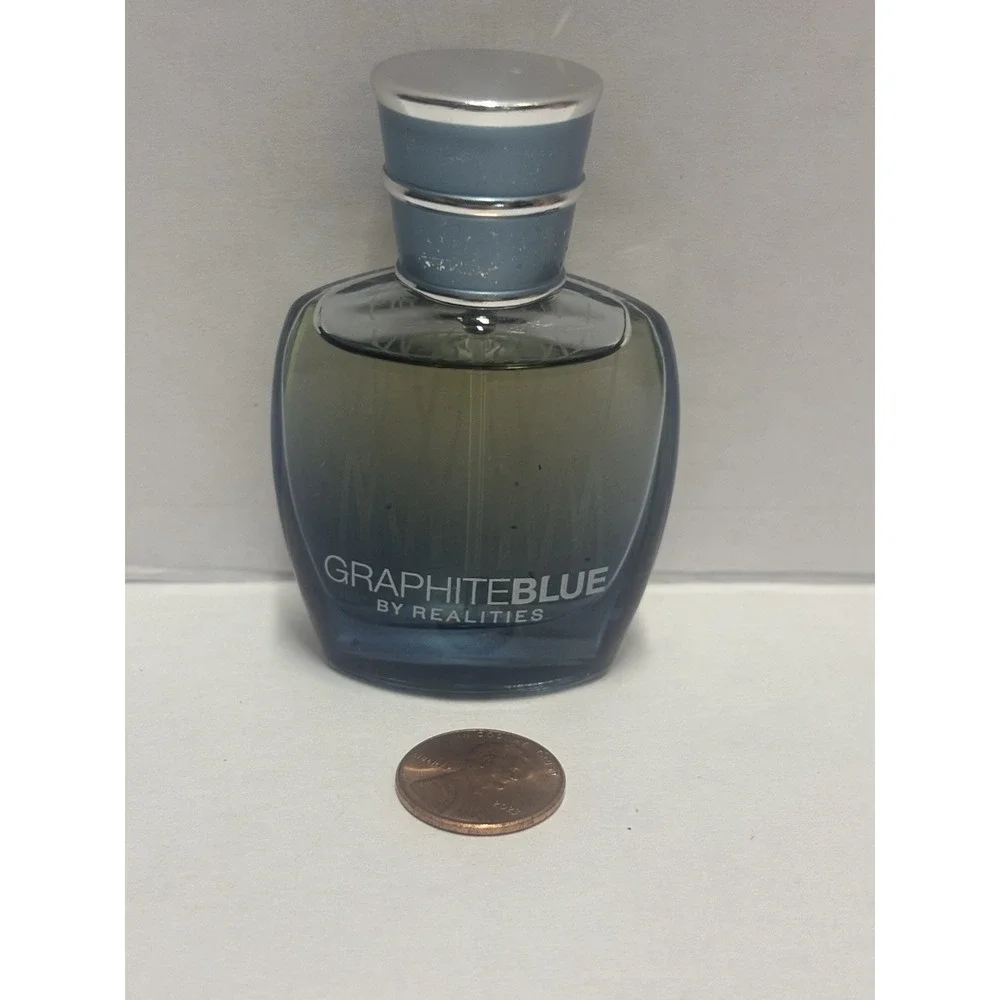 Graphite Blue by Realities for Men EDT 0.5oz Spray New Without Box Vintage